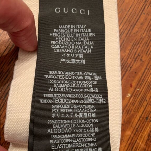 Nwt Gucci Cream Elastic Headband New never used excellent condition - Picture 8 of 11